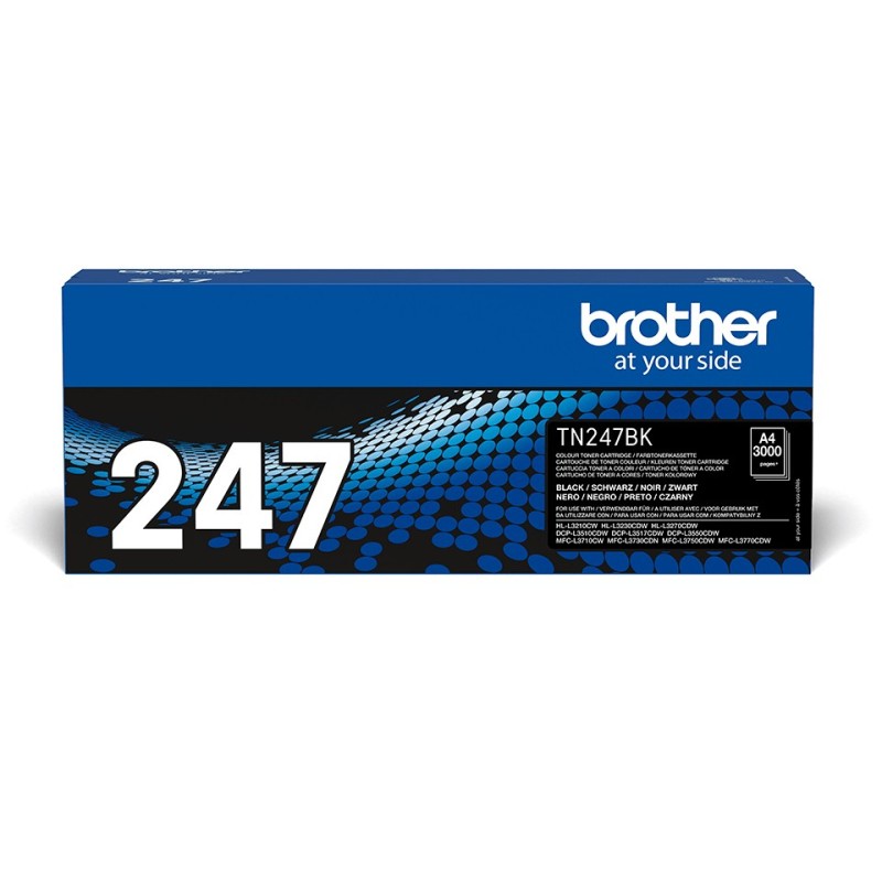 Brother TN-247BK Toner Schwarz für ca. 3.000 Seiten